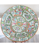 19th C. Antique Chinese Rose Medallion Famille Rose Porcelain Large Bowl... - €831,53 EUR