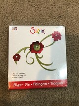 Flowers &amp; Vine #3 Sizzix Bigz Die #655217 - £9.54 GBP