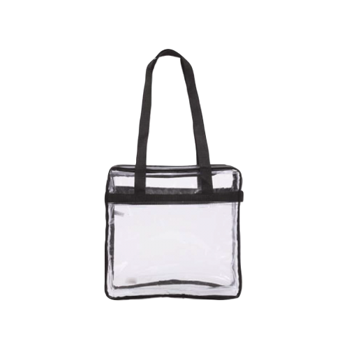 Clear Purse Handbag NFL Approved Sized Tote See Through Security Jelly P... - $14.35
