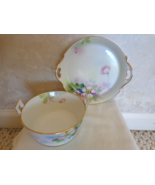 2 Pc. Nippon Hand-Painted Nut Tray &amp; Candy Dish (#2870).  - $36.99