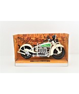 1930 Indian Chief Model Motorcycle Die-cast 1:12 Scale - $455.40 MXN