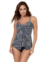 Miraclesuit Breakers Love Knot Twist-Front Faux-Flyaway Tankini Top, Size 8,$126 - £41.09 GBP