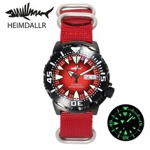 Heimdallr Monster V2 Watch Automatic Mechanical Frost Dial Diver Watch 200M Wate - £878.93 GBP
