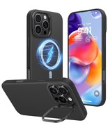 TORRAS Compatible with iPhone 16 Pro Case, Liquid Silicone Case with Stand, - $21.77
