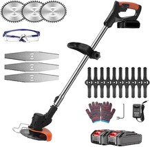 Cordless Weed Wacker: Battery-Powered Electric Weed Eater String Trimmer... - $88.93