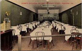 Stone&#39;s Cafeteria Pasadena CA Postcard PC577 - $4.99