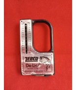 VINTAGE ZEBCO DE-LIAR MODEL 228 WEIGHT SCALE AND MEASURING TAPE  - €9,47 EUR