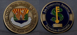 6tH Comptroller Squadron MACDILL AFB &quot;We Fund the Fight!&quot; challenge coin - $22.76