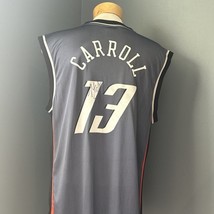 Adidas Matt Carrol #13 Charlotte Bobcats Sewn Basketball Jersey L. SIGNED - $1,384.01 MXN