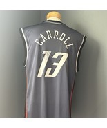 Adidas Matt Carrol #13 Charlotte Bobcats Sewn Basketball Jersey L. SIGNED - $74.25