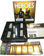 Heroes of Metro City Deck Build 3Some Games 2013 Complete Cards Dice Pen... - $9.89