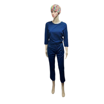 Nili Lotan Womens 2 Cropped Jeans Capris Blue Stretch Low Rise Pockets USA - £86.67 GBP