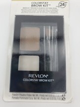 Revlon Colorstay Brow Kit 24 Hour Wear, 105 Blonde  0.08 oz - £5.49 GBP