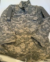 US Army Rothco Field Jacket M65 Lined Coat Size Small Regular Camouflage - $29.95