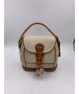 Vintage 90&#39;s Dooney and Bourke All Weather Leather Dover Carrier Bag Bon... - £121.13 GBP