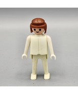PLAYMOBIL Figure WOMAN MOM MOTHER Brown Hair White Blouse Family Geobra ... - $60.72 MXN