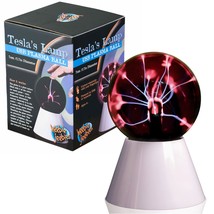 Heebie Jeebies Scientific Teslas Lamp- Plasma Ball Globe Lamp with Interactive  - £15.51 GBP