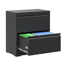 2 Drawer Lateral File Cabinet with Lock, Metal Lateral Filing Cabinet fo... - $163.59