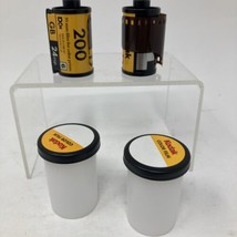 Kodak Color 35mm Film 24 Exp Lot of 2 Rolls Gold 200 - Expired? With Canisters - £18.73 GBP