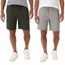 Eddie Bauer Lounge Shorts, 2-pack Gray/Army Green Men&#39;s Sz XL NWT - $18.01