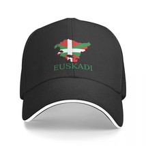 Euskadi Baseball Cap New In Hat party hats Bobble Hat Hats Woman Men&#39;S - £91.39 GBP