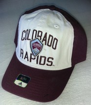  Adidas MLS Colorado Rapids Soccer Hat Cap Curved Visor Size S/M - £19.17 GBP