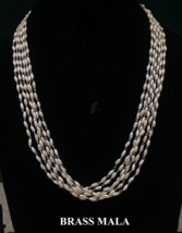 Indien Bollywood Style Plaqué Or Perle Collier Chaîne Mode Mala Ensemble Bijoux - £22.35 GBP