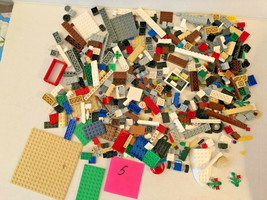 1.5 Lbs Lego Assorted Pieces Bricks Construction Pcs etc       Bag 5 - £15.71 GBP