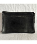 Vintage Large COACH Leather Portfolio Document Clutch NYC Bag 1980s #464... - £87.26 GBP