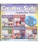 Creative Suite Scrapbooking Edition 15 Outstanding Programs for all Your... - £18.05 GBP