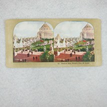 Antique 1904 St. Louis World&#39;s Fair Louisiana Purchase Stereoview Festival Hall - £15.72 GBP