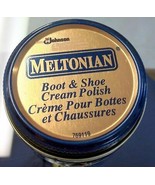 Meltonian DARK BROWN 10 Boot &amp; Shoe CREAM Polish Shine Protect Leather s... - $80.62