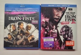 The Man With The Iron Fists 1 And 2 Blu-Ray Lot Rza No Digital - £12.65 GBP