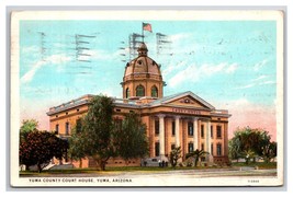 Yuma County Court House Yuma Arizona AZ WB Postcard W22 - £1.44 GBP