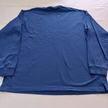 Duluth Trading Men's Relaxed Fit Longtail T Cotton Blue T-Shirt Long Sleeve Sz L image 2