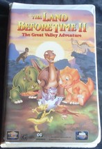 The Land Before Time II - The Great Valley Adventure- Gently Used VHS Clamshell - £6.22 GBP