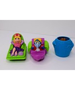 Lot Of 3 1995 McDonald&#39;s Muppets Treasure Island Toys: Miss Piggy, Gonzo... - $183.95 MXN