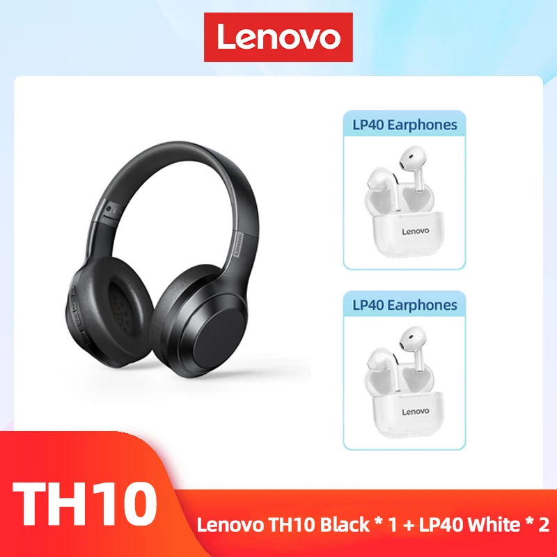  Thinkplus TH10 LP40 TWS Stereo Headphone Bluetooth Earphones Music Headset with - £56.22 GBP