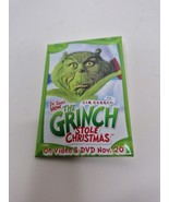 DR SEUSS How the Grinch Stole Christmas VHS DVD Promotional Movie Pin Bu... - $154.76 MXN