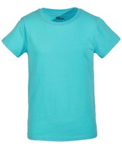 MSRP $10 Epic Threads Little Girls Basic T-Shirt, Aqua Blue Size 3T - £5.43 GBP