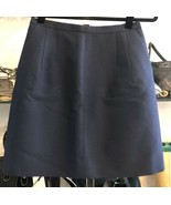 J.Crew Navy a-Line Gonna Style #03994 Taglie 4 Nwt - $1,547.34 MXN