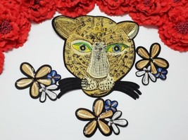 4pc/set, Tiger patches, Fashion Flower patches, Sequin  patch, Iron on - $8.90