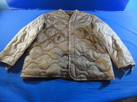 New M-65 Military Field Jacket Coat Liner Quilted Insulated Od Green Large - $36.42