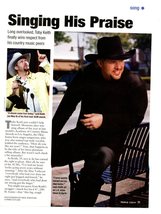 Toby Keith 1 page original clipping magazine photo #N2925 - £3.13 GBP