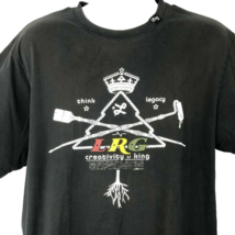 L-R-G LRG Creativity Is King Paintbrush T-Shirt size XL Lifted Research ... - £17.68 GBP