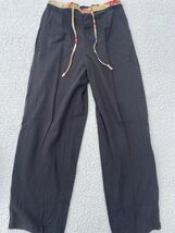 Susan Bristol Women&#39;s Knit Pull-on Pants Size M Black Elastic Waist With... - $14.00