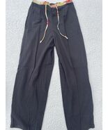 Susan Bristol Women&#39;s Knit Pull-on Pants Size M Black Elastic Waist With... - $257.57 MXN