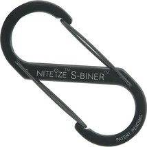 Nite Ize Sb50301 Double Gated Carabiner 4-3/8 Inches Black #5 - £7.73 GBP