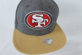 SF San Francisco 49ers Dark Gray Snapback Hat Flatbill New Era (Snapback... - £13.12 GBP