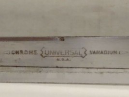 Vintage  7 1/2&quot; Blade * UNIVERSAL* 1950s ? Lrg Vanadium Chrome Slicing Knife USA - £18.82 GBP